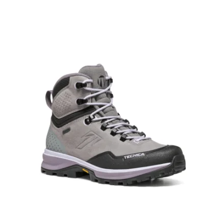 Dámska vysoká turistická celokožená obuv TECNICA Forge TRK GTX Ws, grey violet