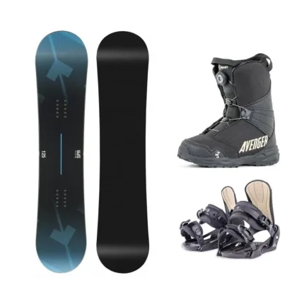 Hatchey SPR Junior blue snowboard + Beany Junior vázání + Beany Avenger BS boty