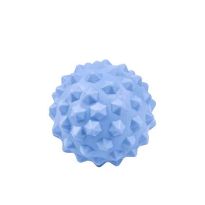Sportago Lumi masážna loptička 6,5 cm - modrá