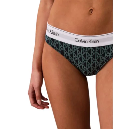 Dámske nohavičky CALVIN KLEIN Bikini Briefs Icon Cotton Modal bijou modern emblem outline stratif