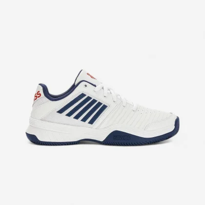 K-SWISS Pánska tenisová obuv Court Express na antuku bielo-modrá 40