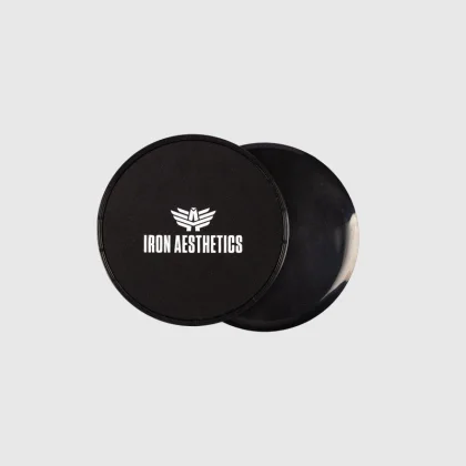 Šmykové podložky Iron Aesthetics Core Slider, čierne