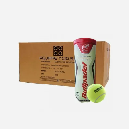 BULLPADEL Loptičky Premium Pro na padel tlakované 24 x 3 ks bez