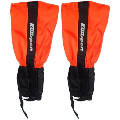 Kubisport Turistický návlek komfortní černo oranžový - 1 pár