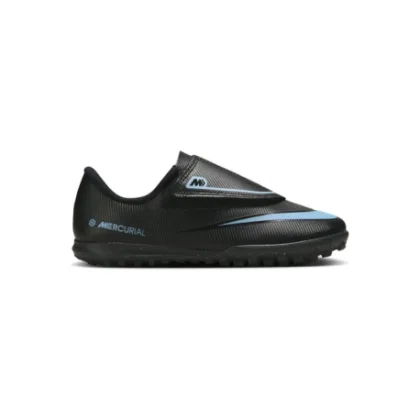 Chlapčenské futbalové kopačky turfy NIKE Mercurial Zoom Vapor 16 Club K TF black ice blue
