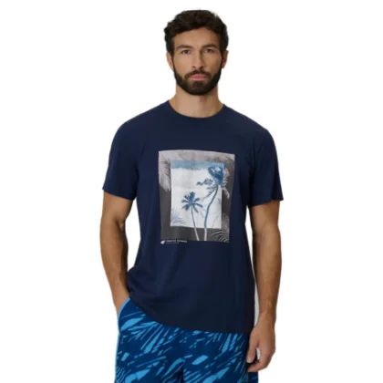 Pánské tričko s krátkým rukávem 4F TSHIRT M3034-31S-NAVY