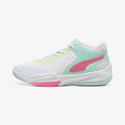PUMA PUMA Court Pro detská basketbalová obuv biela 35 1/2