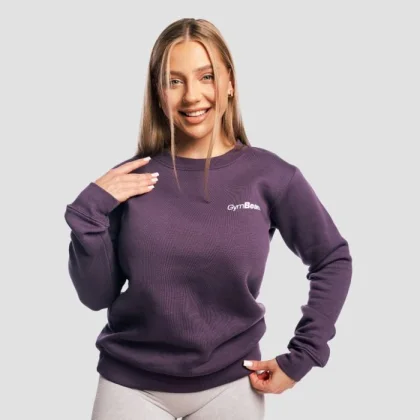 GymBeam Dámska Mikina Basic Jumper Obsidian XL