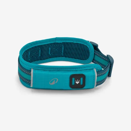 DECATHLON Psí obojok Outdoor 500 modrý L