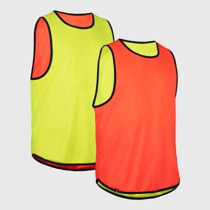 KIPSTA Obojstranný dres na ragby R500 žlto-oranžový L