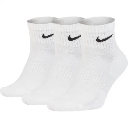 Ponožky NIKE 3 PACK - Nike Everyday Cushion Ankle white