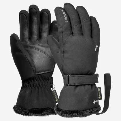REUSCH REUSCH Lea GTX dámske lyžiarske rukavice čierne M