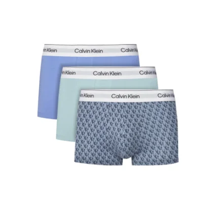 Pánske boxerky CALVIN KLEIN 3 PACK-LOW RISE TRUNK 3PK-Mix
