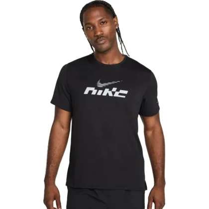 Nike M NK DF UV MILER FLASH SS-010-Black 2026 triko