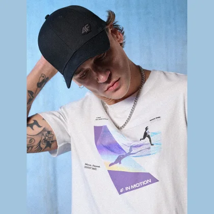 Šiltovka strapback pánska - čierna