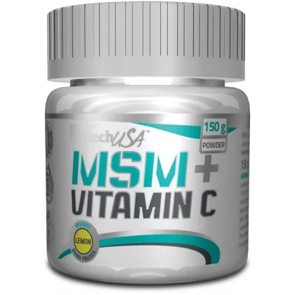 MSM + Vitamin C 150 g - BioTech USA