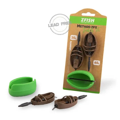 = 2x krmítko ZFISH Method Feeder ZFX + silikónová forma