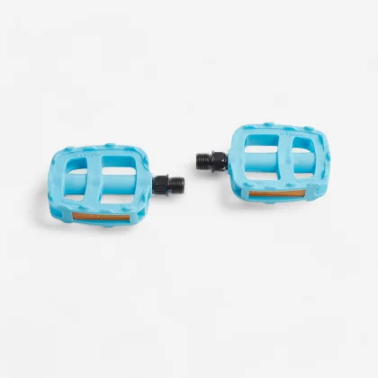 BTWIN Pedále 16"/20 City Cocktailblue bez