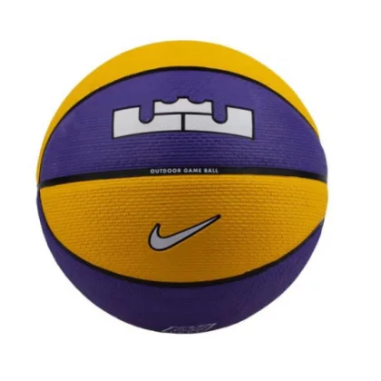 Basketbalový míč NIKE PLAYGROUND 8P 07 2.0 LB JAMES COURT PURPLE AMARILLO BLACK WHITE