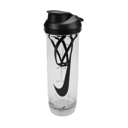 Šejker NIKE TR RECHARGE SHAKER BOTTLE 2.0 CLEAR BLACK ANTHRACITE BLACK