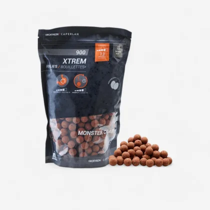 CAPERLAN Boilies na lov kapra Xtrem 900 14 mm 1 kg Monstercrab bez