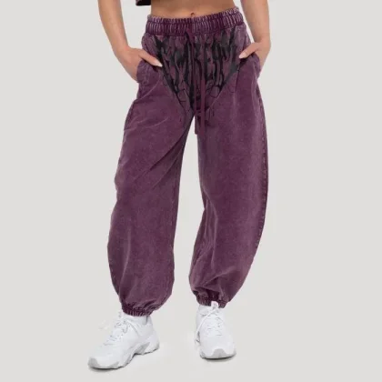 GymBeam Dámské tepláky Abyss Raisin
