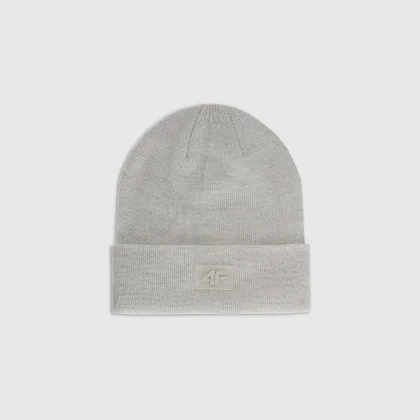 Dětská čepice beanie - šedá