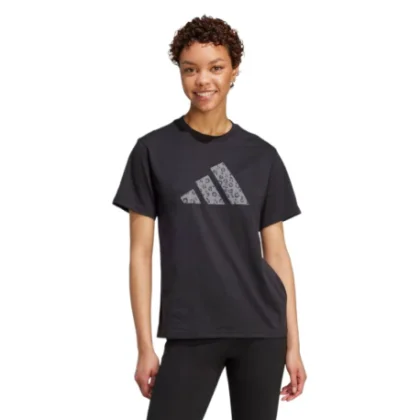 Dámske tričko s krátkym rukávom ADIDAS W ANIMAL T BLACK