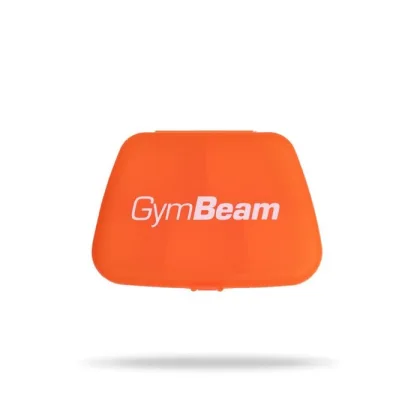 Кутия за таблетки PillBox 5 Orange - GymBeam
