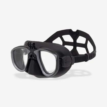 C4 CARBON C4 CARBON potápačská maska Martian Action Cam s držiakom na kameru bez