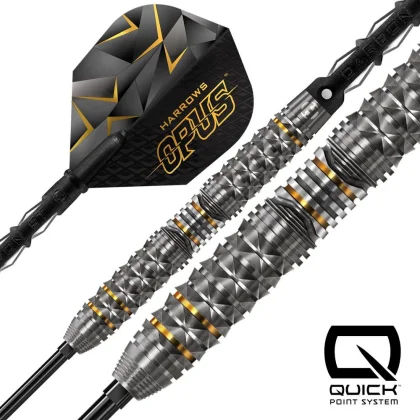 Šípky steel Harrows Opus 25g QP 90% wolfram