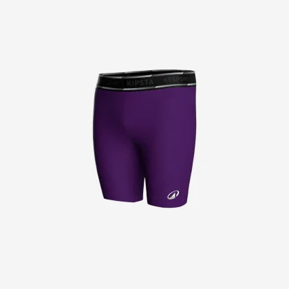 KIPSTA Unisex futbalové spodné šortky Keepdry Light fialové L