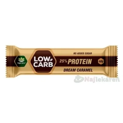 TOPNATUR Low carb proteínová tyčinka karamel 40 g