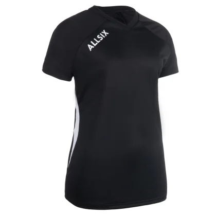 ALLSIX Dámsky volejbalový dres V100 čierny L