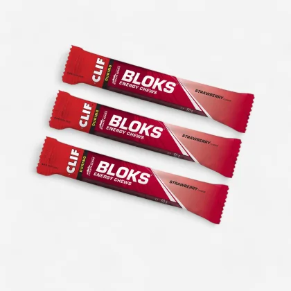 CLIF CLIF Bloks energetická žuvačka s príchuťou jahody 3 x 60 g sans taille