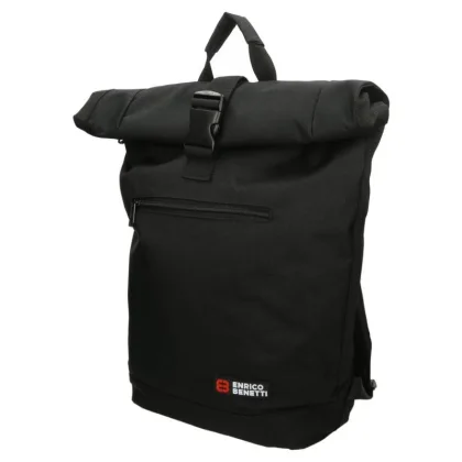 Enrico Benetti Amsterdam Notebook Backpack Black batoh