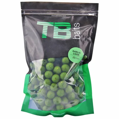 TB Baits Garlic Liver, 2,50 kg priemer 24 mm, balenie 2,50 kg
