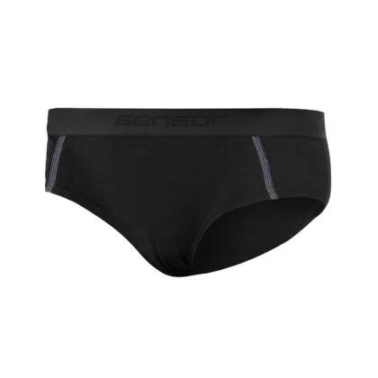 Sensor MERINO Active kalhotky černé