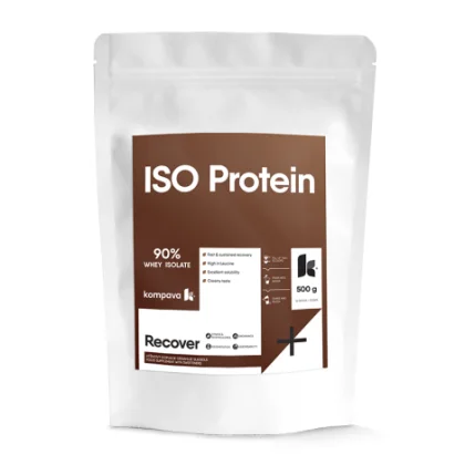 Kompava ISO Protein 500 g/16 dávok, slaný karamel