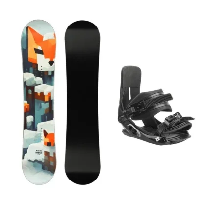 Hatchey Rabbies SPR juniorský snowboard + Hatchey Tactic Junior vázání