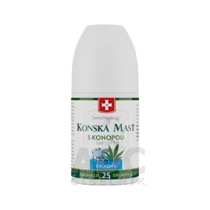 KONSKÁ MASŤ S KONOPOU chladivá