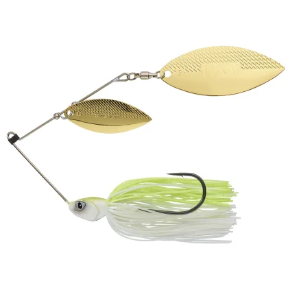 CAPERLAN Nástraha Spinnerbait Spino PK 14 g biela/žltozelená bez