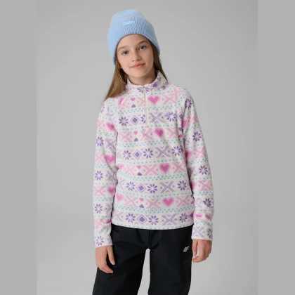 Fleecová termobielizeň (vrch) dievčenská - multicolor