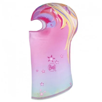 Detská kukla BUFF POLAR BALACLAVA UNICORN PINK