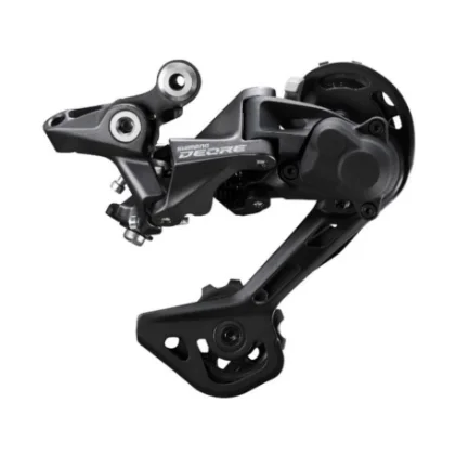 Prehadzovač SHIMANO Deore M5120 10 11-k. čierna super dlhé ramienko Shadow+