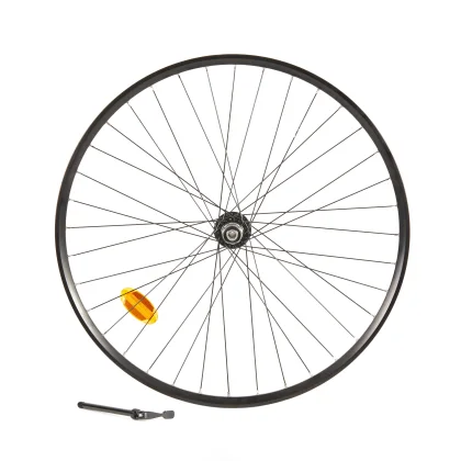 RIVERSIDE Zadné koleso na trekingový bicykel 28" zosilnené 36 špíc 19C pevná os 142X12 QR bez