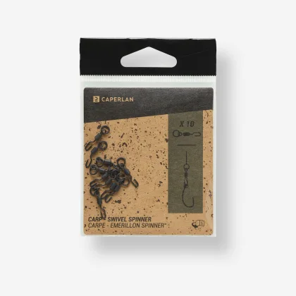 CAPERLAN Obrtlík na lov kaprov Swivel spinner 10 ks bez