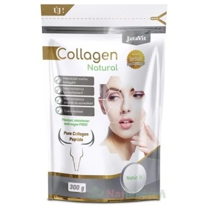 JutaVit Kolagén 10 g - Natural, neochutený prášok, 300g