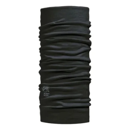 Multifunkčná šatka BUFF MERINO LIGHTWEIGHT SOLID BLACK