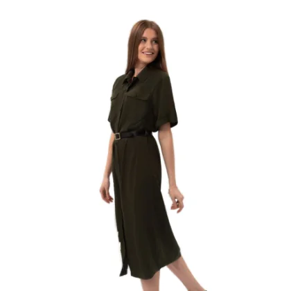 Dámske šaty VOLCANO HANA-302-KHAKI